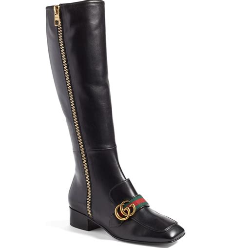 gucci tall boots|thigh high gucci boots.